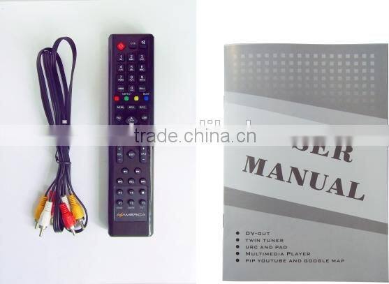 Receptor az america s1008 original IKS+SKS+IPTV+3D nagra3 azbox titan decoder for south america factory price