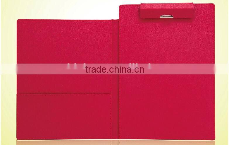 high quality leather a4 multifunction file folder & planner folder