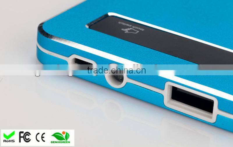 Secondary capacity battery bank/4000mah polymer power bank for smart phones