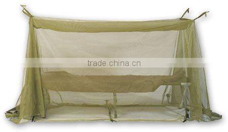 100% Polyester army military green black white mosquito net