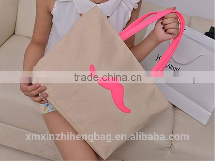 New Design Hot Sale Fashion Custom Printed Canvas Tote Bags
