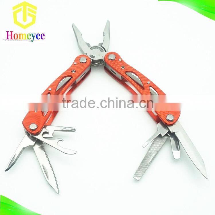 outdoor multifunction fishing plier with hollow out aluminum handle