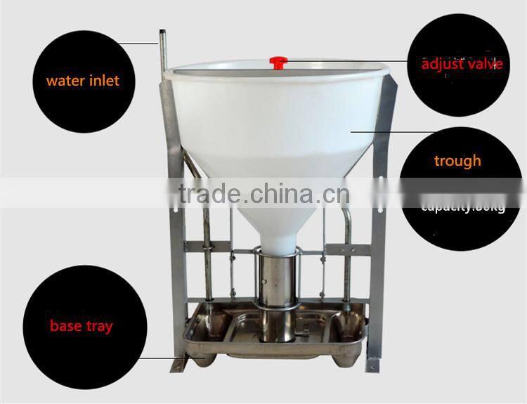 High quality pig farm feeder automatic 80kg dry and wet feeder