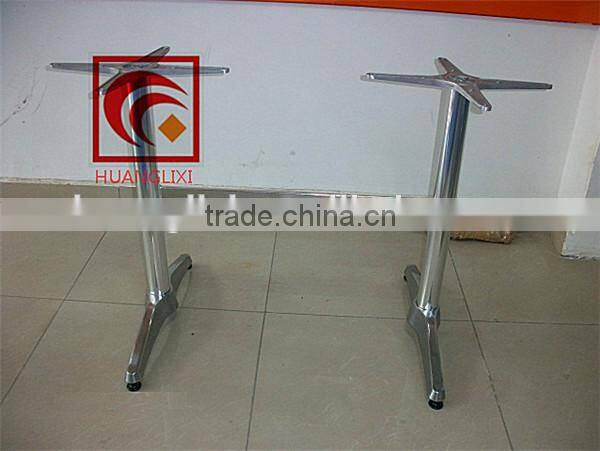 Aluminum cross eat foot, leisure table leg