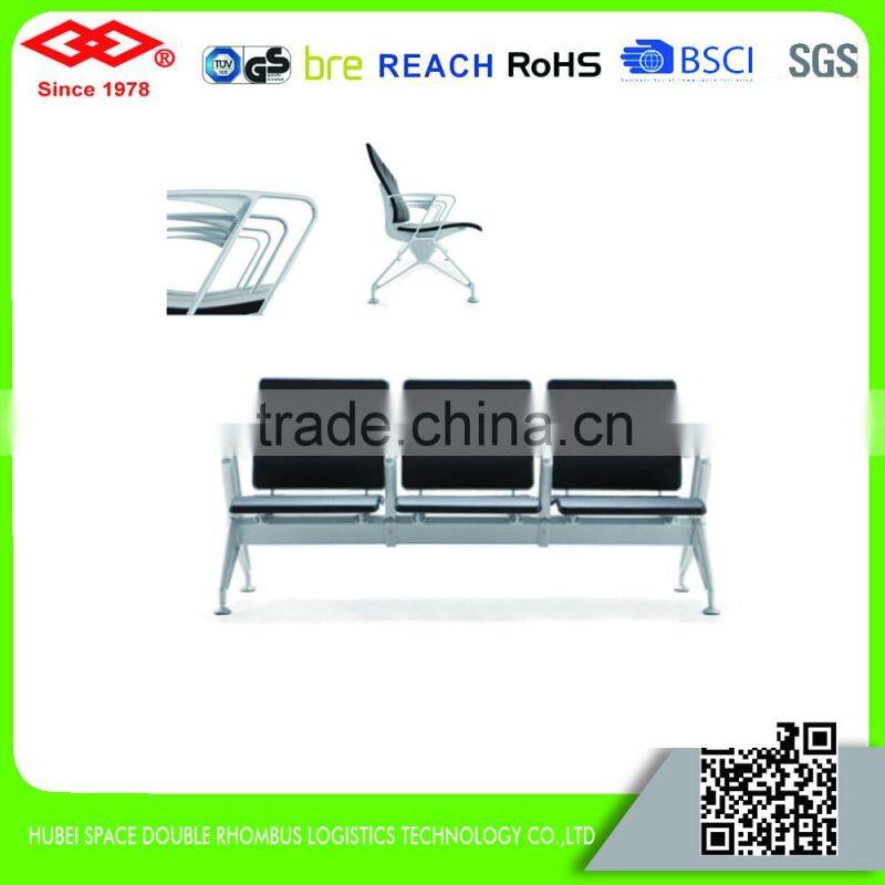 2016 hot sale airport waiting chair with three seaters