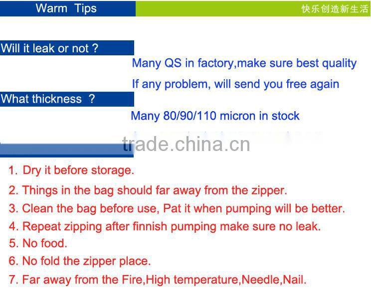 home storage vacuum bag, seal bag.