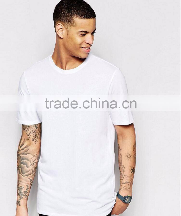 Daijun high quality 200g men white 100% short sleeve cotton crew neck custom t shirt printing
