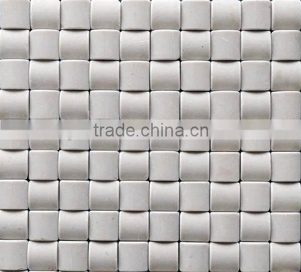Irregular bathroom design mosaic tile