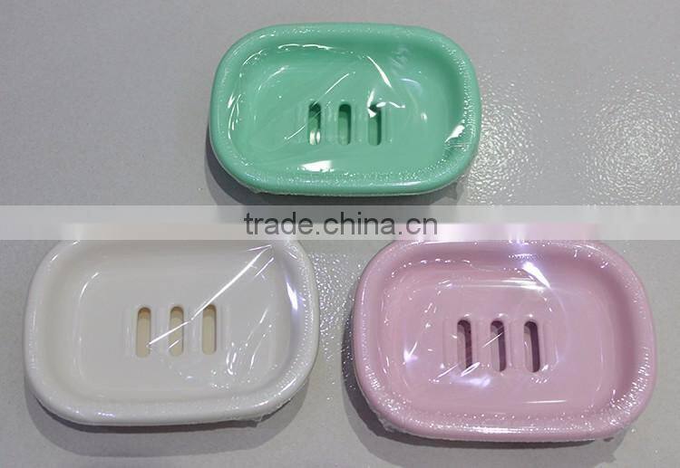 Soap dish, double wall pp acrylic soap dish