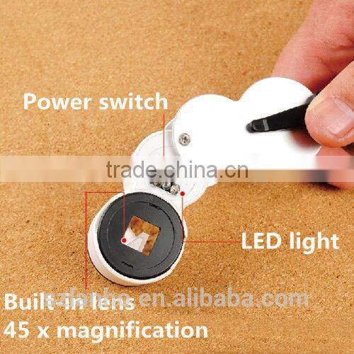 2015 new 45X jewelry magnifier 9583