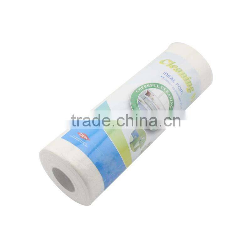 White plain nonwoven bamboo nonwoven fabric