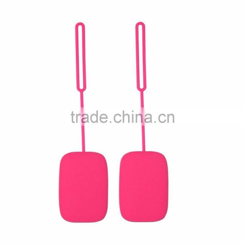 Portable and Colorful Silicone Card Case Key Holder