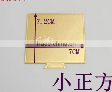 Golden Paper Cake board for birthday party