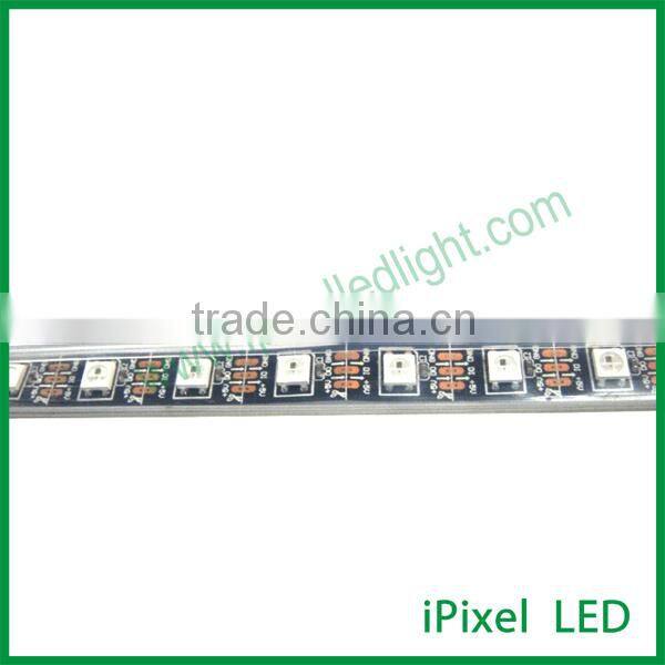 waterproof 60 pixels/m ws2812b led strip outdoor - p16.6, 5 meter roll