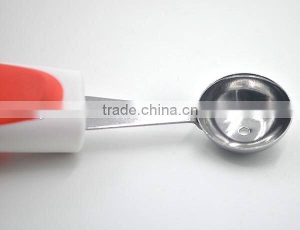 Novel design TPR handle Hot sales in Amazon fruit melon watermelon spoon
