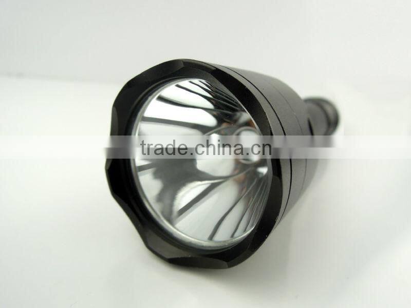 Rechargeable Aluminum Police Flashlight Torch