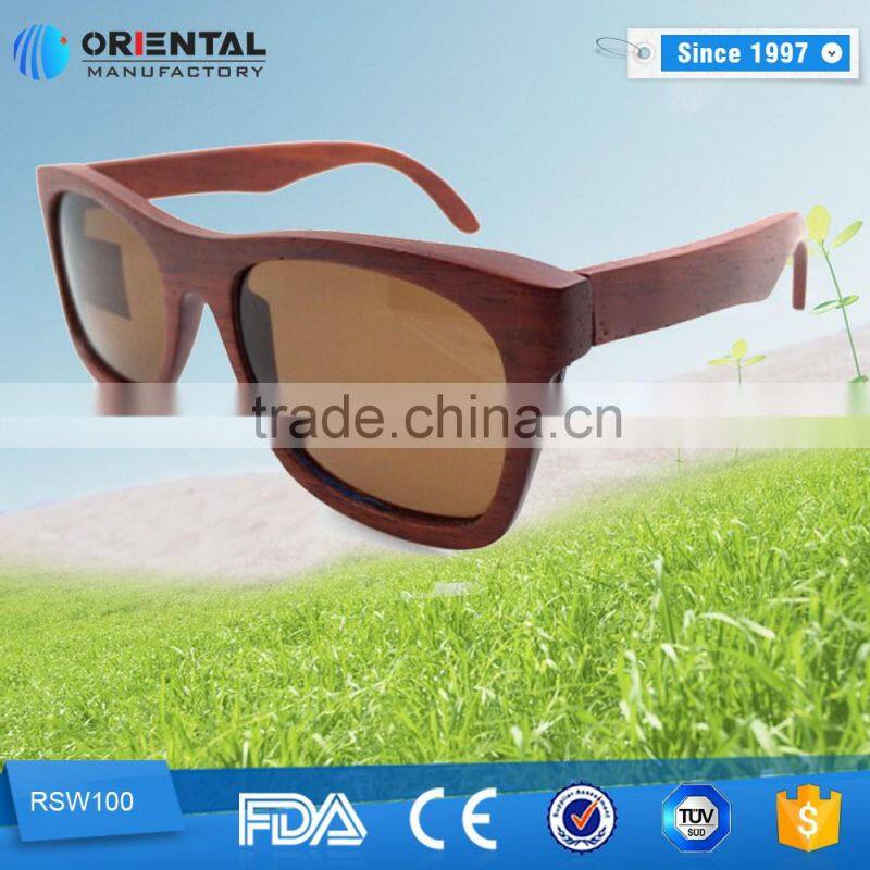 2016 Good Quality Wholesale Bamboo Sunglasses