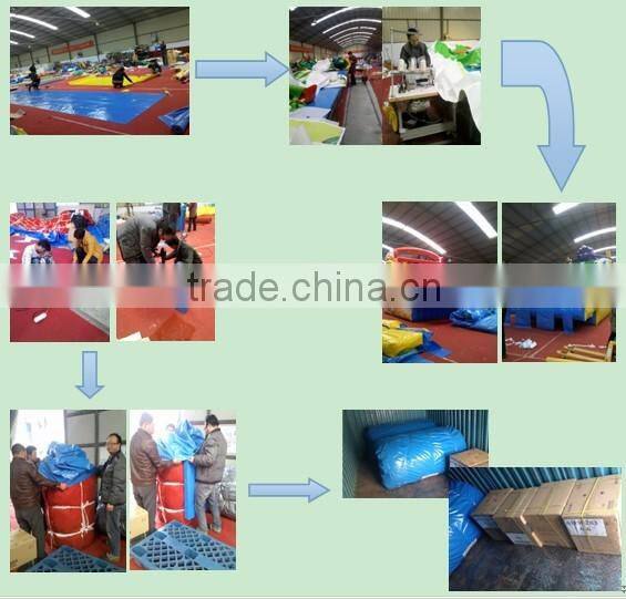 ADS 2015 new attractive inflatable playground with Korean style for commercial use