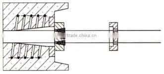 prestressing hydraulic jack for post-tension