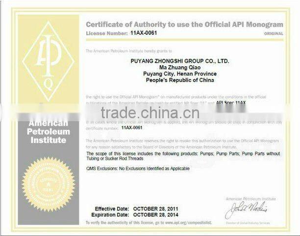 API 11AX sucker rod for oil well