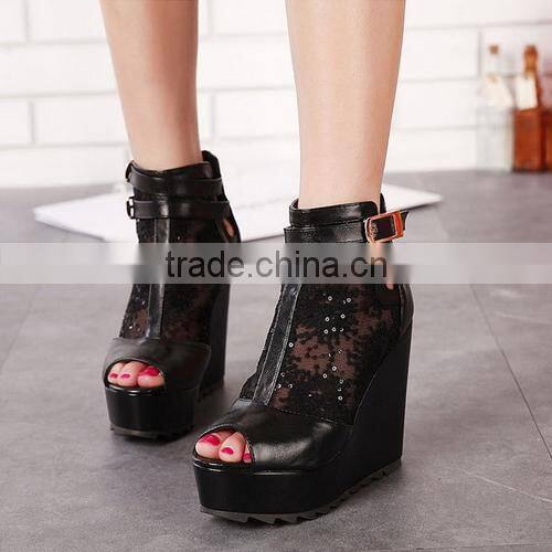 2015 popular sexy lady fashion wedges summer sandals PH3556
