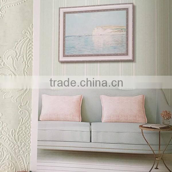 non woven construction material oem flower wallpaper