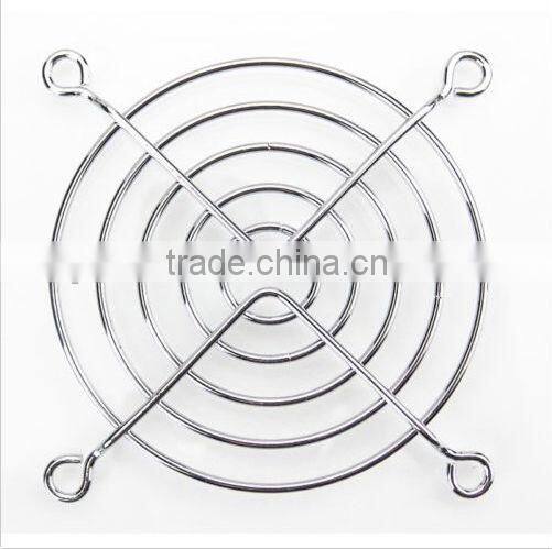 fan grill chrome metal wire guard