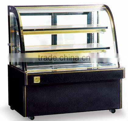 Cake display chiller frost free with temp.+3~+10degree C