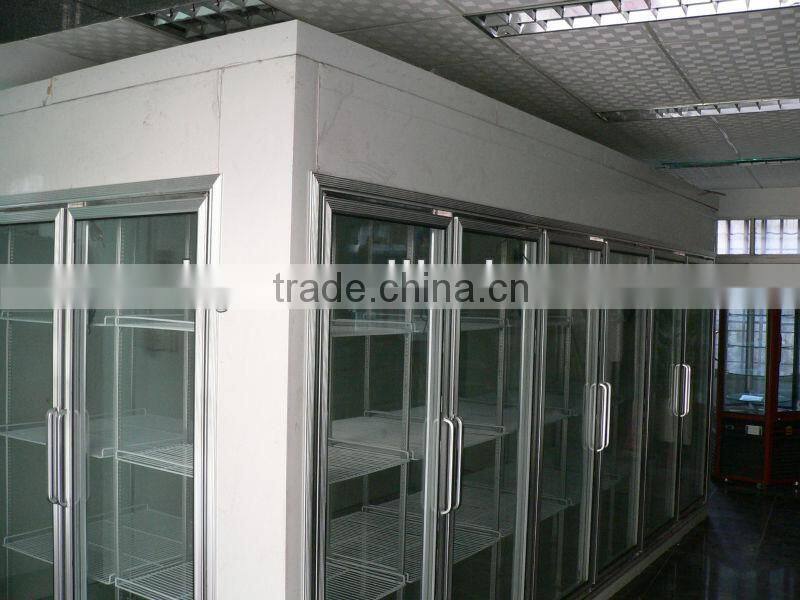 glass door display cold room/display cold room