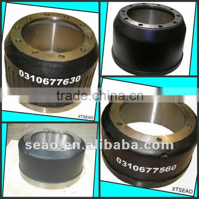 supply heavy duty BPW brake drum 0310677040