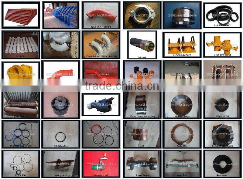 steel wire reinforcement rubber concrete pump end hose