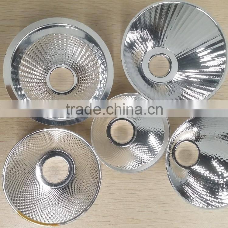 Optical grade aluminum parabolic reflector lamp shade