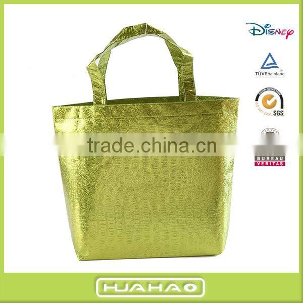 top selling products 2015 school shopping gift bags with shinning film