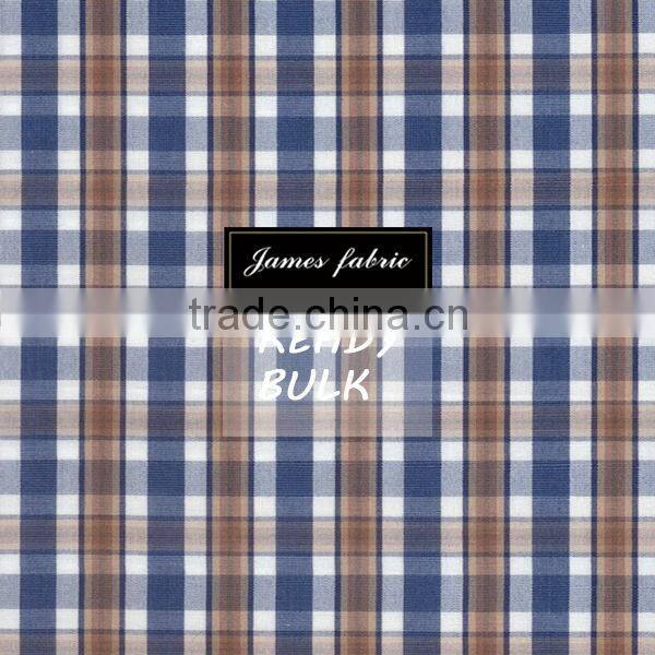 James High Quality 100% Cotton Yarn Dyed Carbon Peaching Colorful Check/Plaid/Stripe Autumn & Winter Shirting Fabric series one