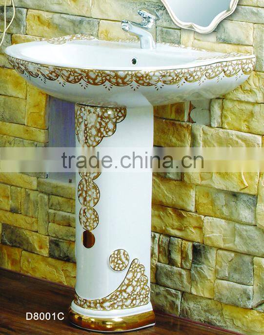 Hot selling ceramic bathroom chaozhou Middle East standard Bidet D8001B