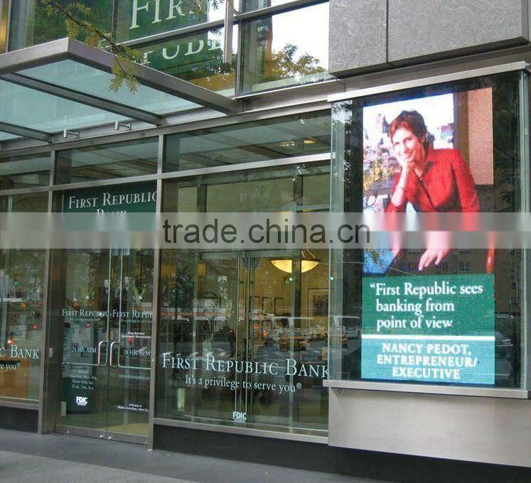 Hot new products alibaba expressvertical digital advertising board scrolling led display
