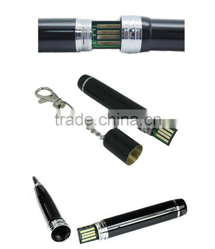 2015 Newest FHD 720P Motion Detection Mini Hidden Pen Camera with USB PC-camera