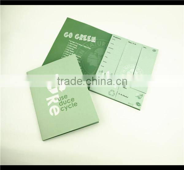 Combined memopads with Hard cover