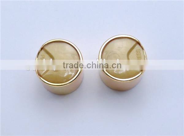 24/410 Aluminium disc plastic press top cap