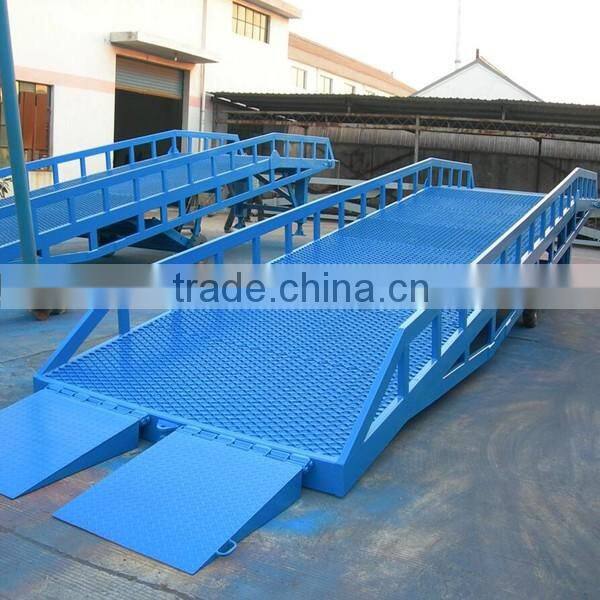 warehouse electric hydraulic container loading dock ramps