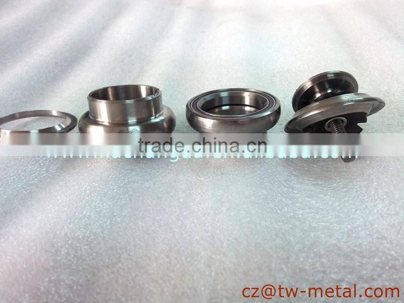 Customized Titanium bicycle headset titanium bike head set made in China