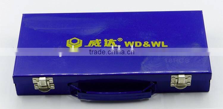 16 pieces Socket Metric Household Hand tool set