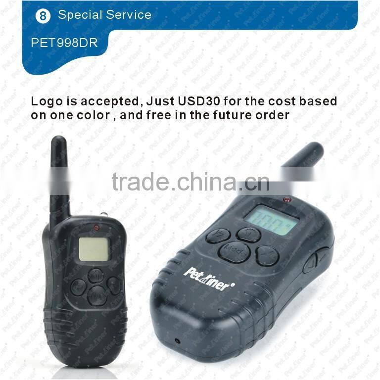 300M Remote Control Vibration Dog Training Collar Waterproof