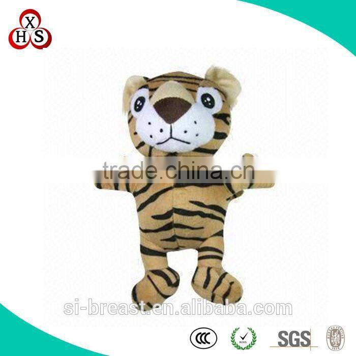 High Quality factory direct sale custom plush tiger keychain hot sale