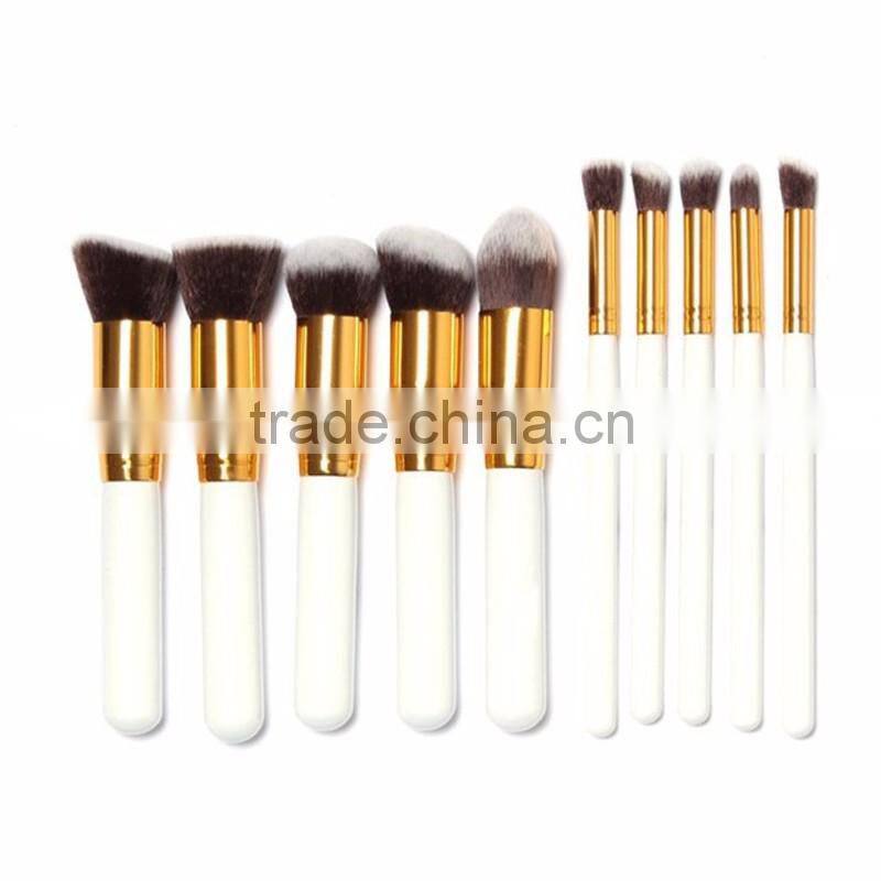 custom logo kabuki brush cosmetic brushes for makeup