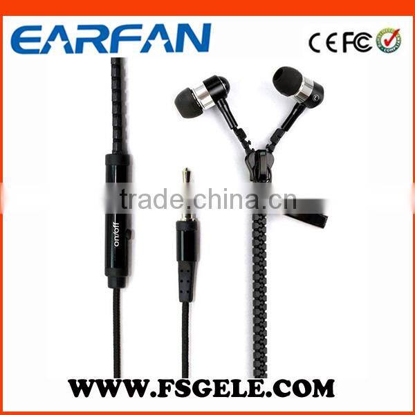 Hot selling in ear headphone for iphone 5 made in China FSG-E003