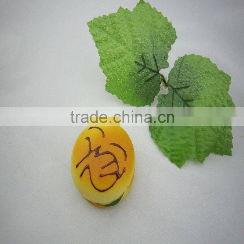 Fake PU smile bread / exaggerated facelook cake for decoration or kid's early learning