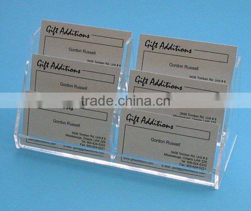 wall mount business card holder