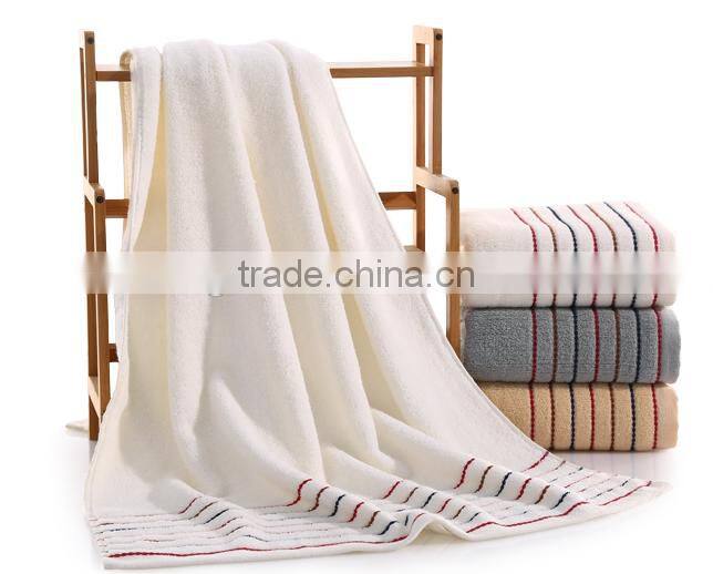 soft jacquard oversized bath towels