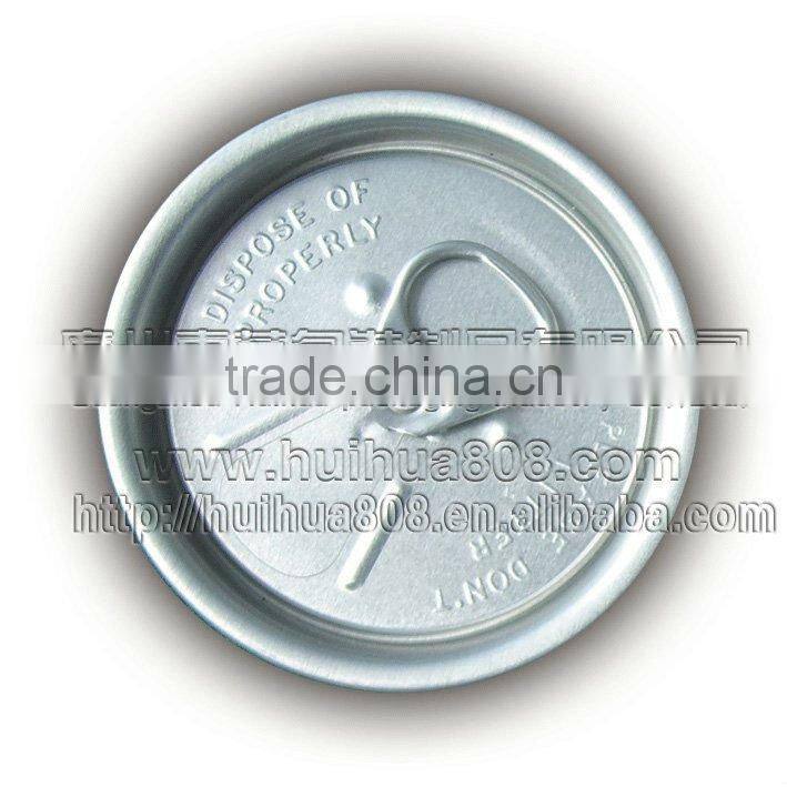 206# aluminum full open lid